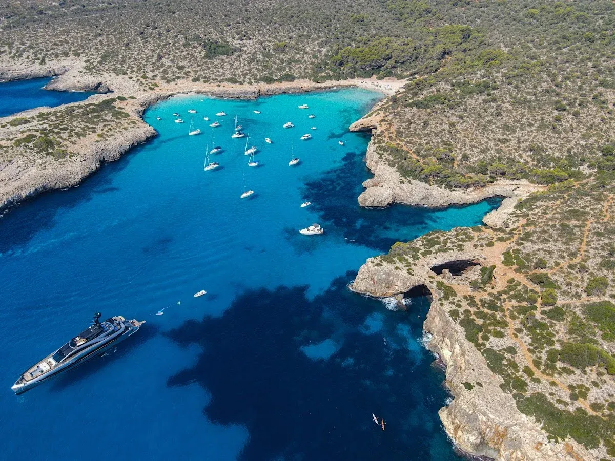 Crystal clear turquoise waters