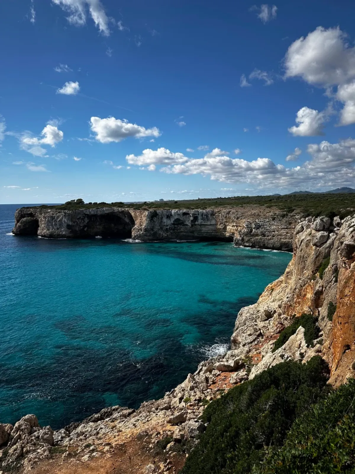 Cliffs and beautiful coves