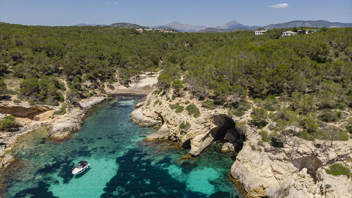 Cala Falcó cliffs, next to Cala Varques