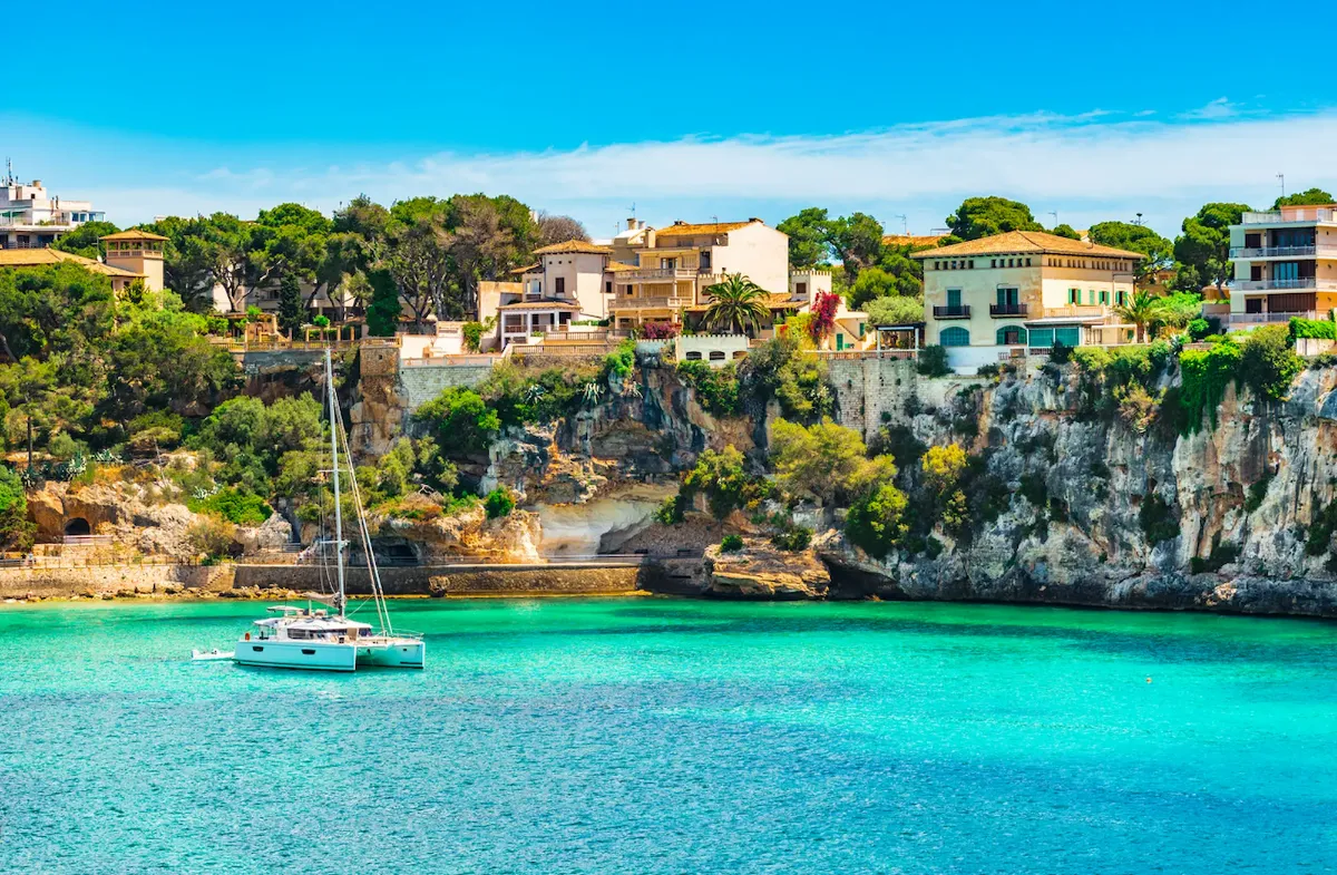 the coast of Porto Cristo and Punta de n'Amer